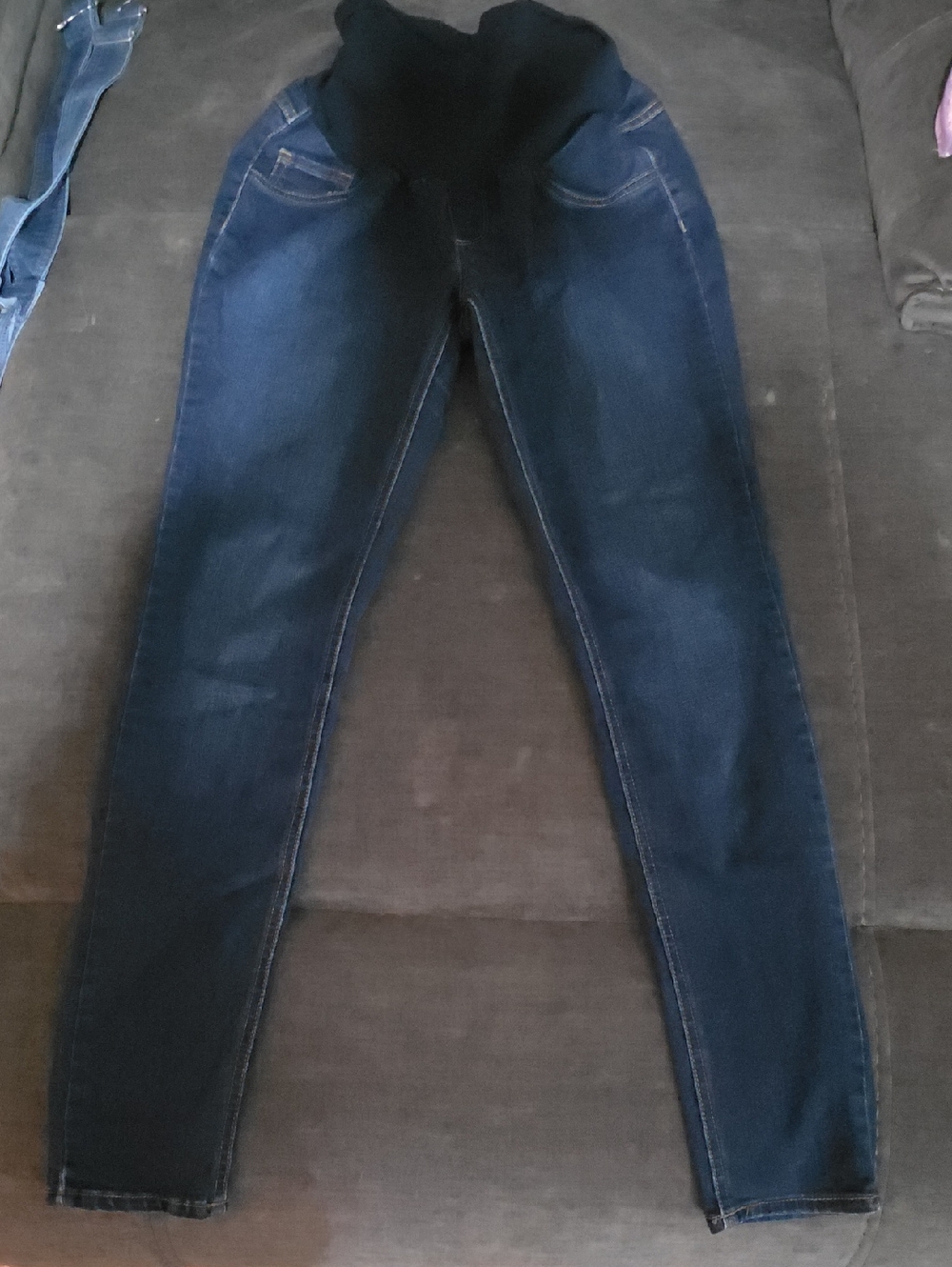 Jessica Simpson Dark Blue Maternity Skinny Jeggings